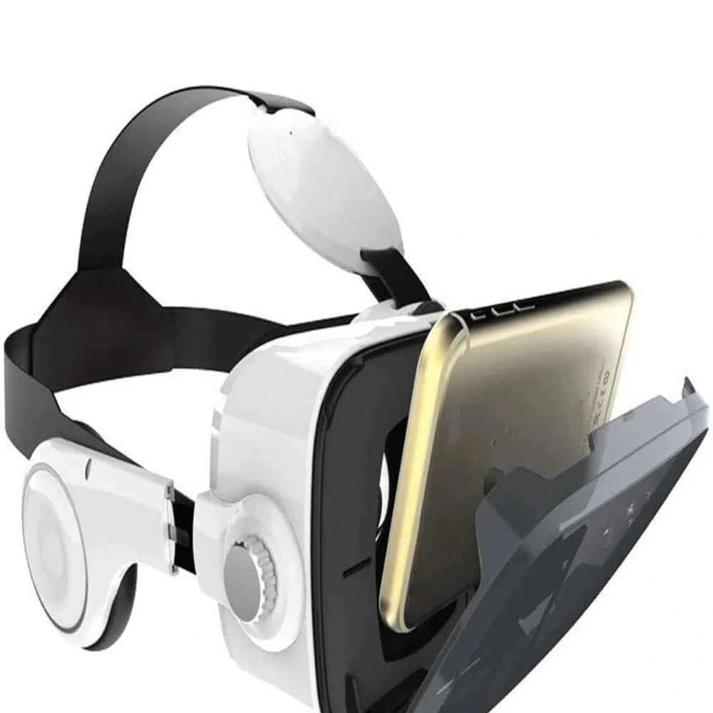 VisionVR 360 Degree Virtual Reality Headset - Black and White